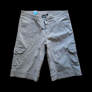 NWT, Kuhl Women’s Ryder Rise Cargo Shorts Sage, Size 14